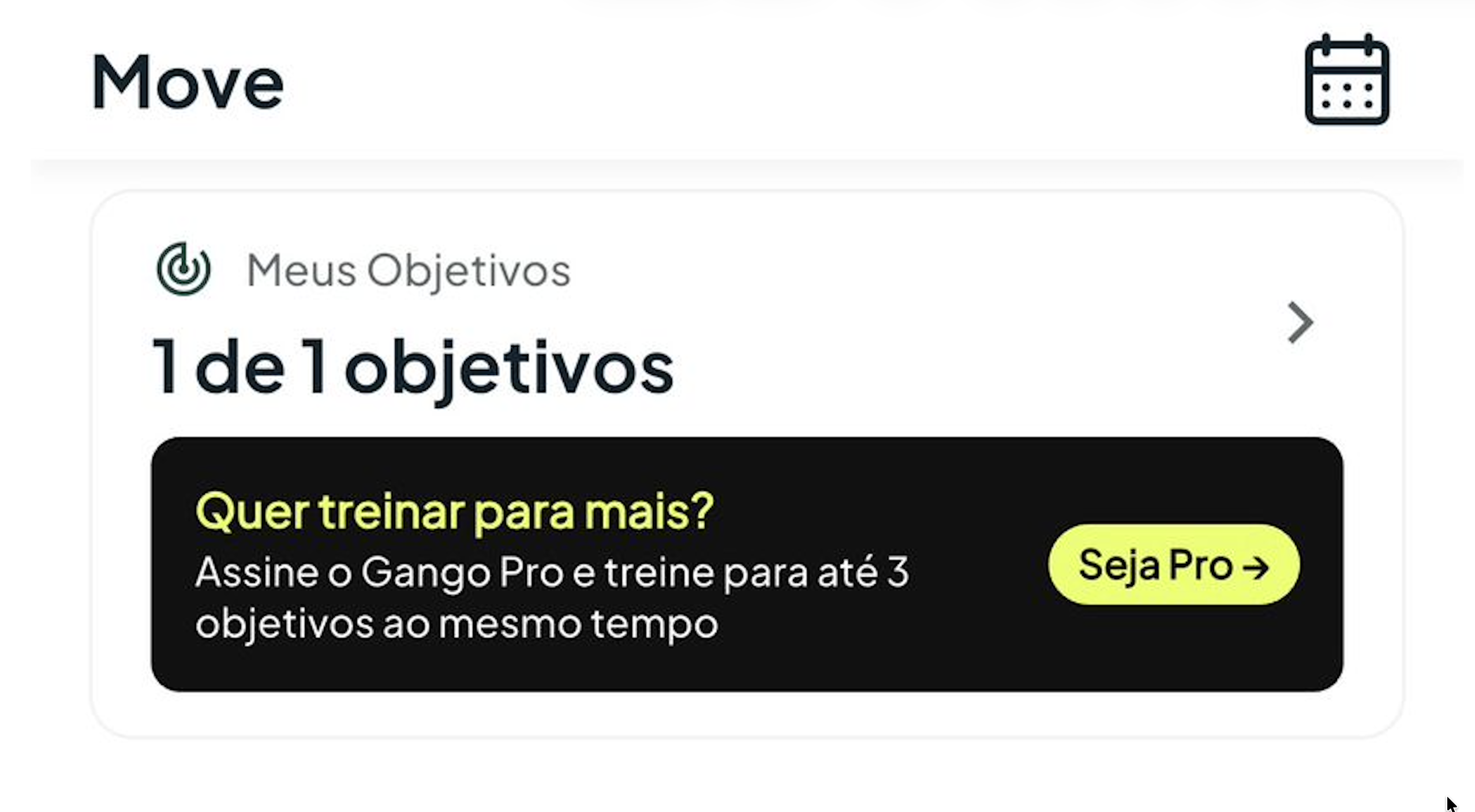 Tela do Move IA