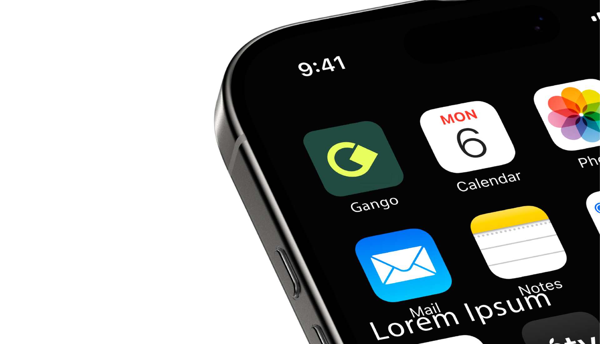 App Gango Sports na tela do celular